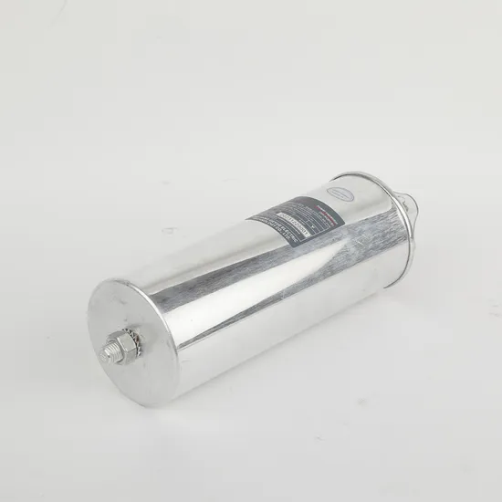 Capacitor AC de correção de fator de potência cilíndrico eletrônico de baixa tensão