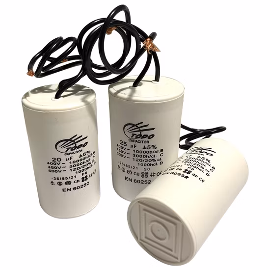 Capacitor da bomba de funcionamento do motor AC por atacado com filme de polipropileno Sh