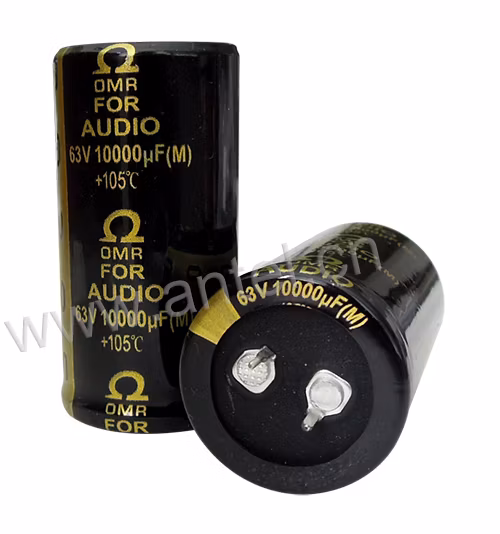 Fontes de alimentação eletrônicas tipo snap-in capacitor de alta tensão